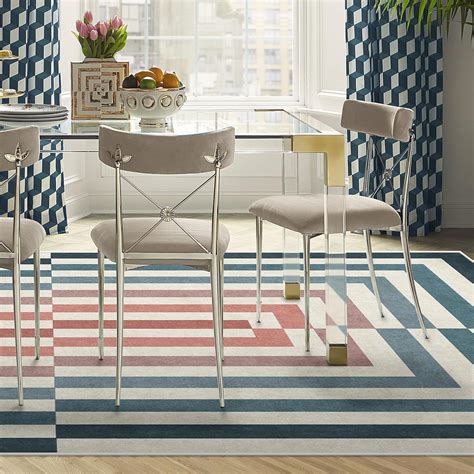 Amazon.com: RUGGABLE x Jonathan Adler Washable Modern Area Rug – Op Art ...