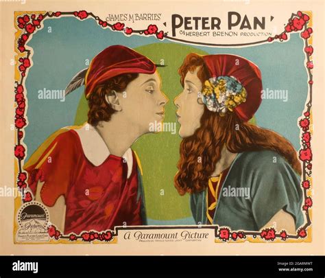 BETTY BRONSON and MARY BRIAN in PETER PAN (1924), directed by HERBERT ...