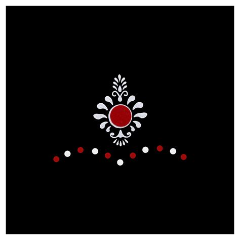 Comet Busters® Red, White, Multicolor Fusion Abstract Bindis, Bengali ...