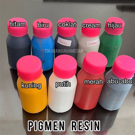 Jual PIGMEN WARNA CAMPUR RESIN - Warna Lengkap / Pewarna Cat Tembok ...