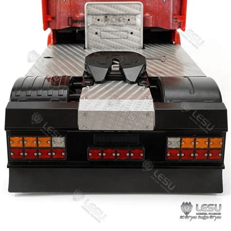 scm-modellbau - Lesu Heck mit Beleuchtung Tamiya LKW 1:14 2 Achser, 102 ...