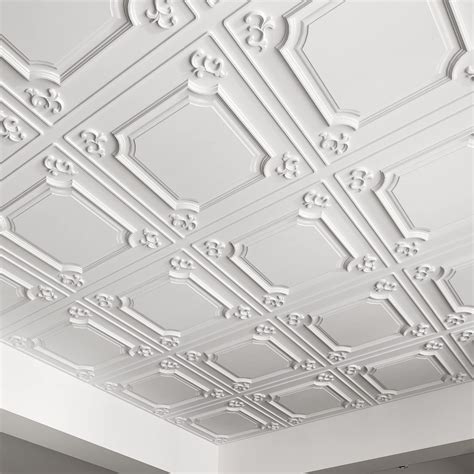 Snapklik.com : Art3d Drop Ceiling Tiles 24x24 In White