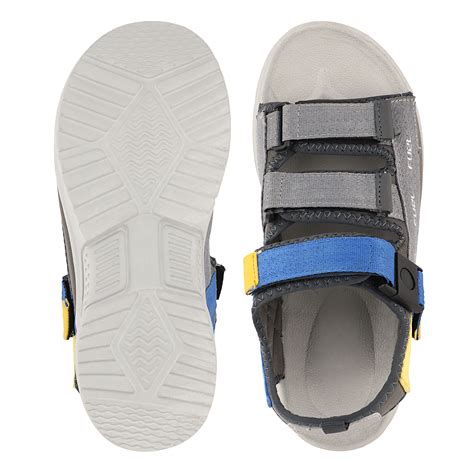 FUEL Combat-05 Comfortable and Stylish Casual Sandals For Men's (Grey ...