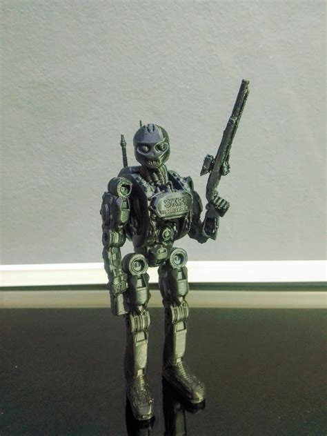 STL-Datei SCHÄDELROBOTER (SCIENCE-FICTION-ROBOTER) 👾・3D-druckbares ...