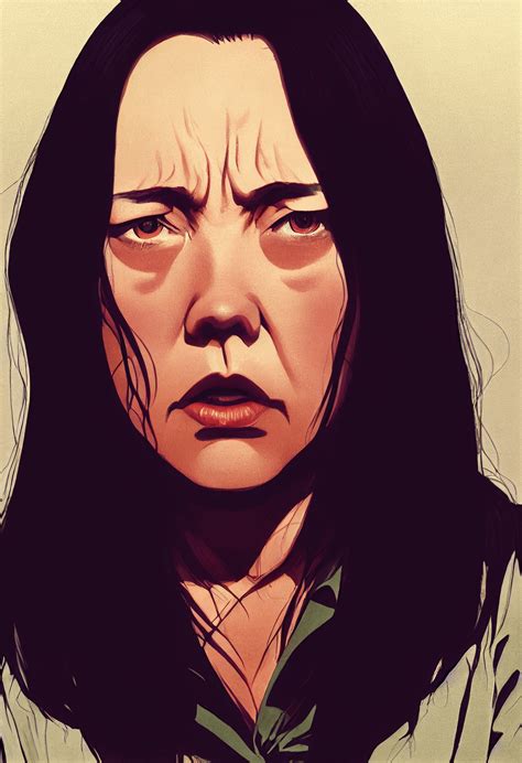 Illustrated portraits of Annie Wilkes From Stephen King's novel Misery ...