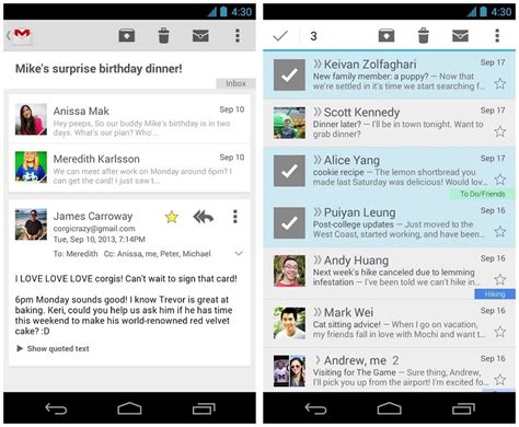 Image result for Gmail Android. View