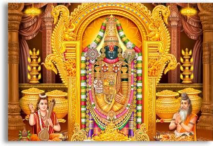 Tirupati Balaji Poster HD God Poster For Room Decor Religious Poster ...