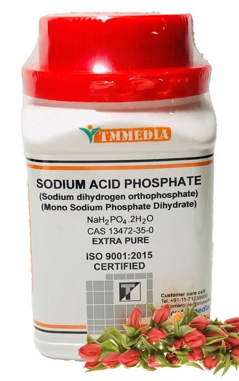 SODIUM ACID PHOSPHATE (SODIUM DIHYDROGEN ORTHOPHOSPHATE), EXTRA PURE