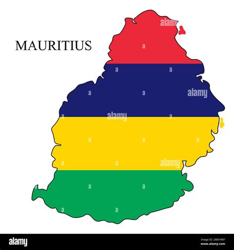 Africa Map Mauritius