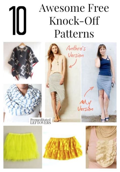 Image result for Knock Off Pattern Making