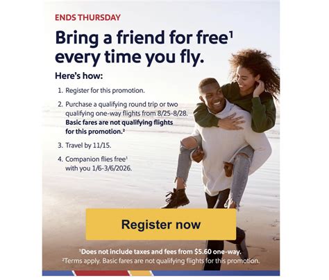 Last Call On Southwest Companion Pass Promotion 2025: Easy Path To 2-for-1