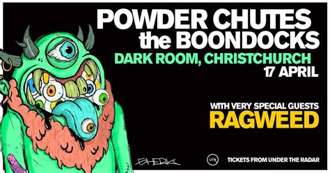 Powder Chutes w/ The Boondocks - Christchurch, darkroom, Christchurch ...