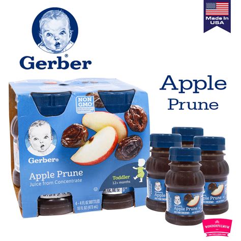 GERBER - Prune Apple Juice - Wonderfulmom.lk