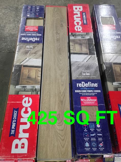 BRUCE redefine Fox Den 22 MIL 7 in. W x 48 in. L Waterproof Click Lock ...
