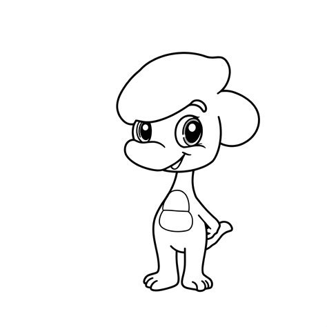 All Sprunky Character Coloring Page