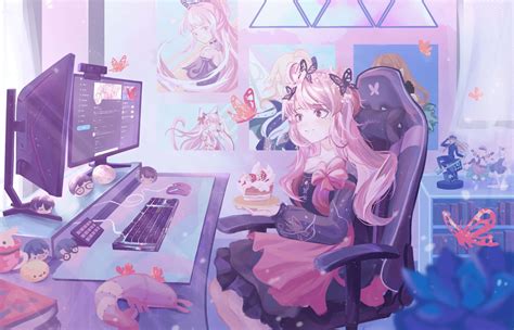 [100+] Gamer Girl Aesthetic Wallpapers | Wallpapers.com