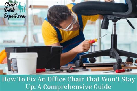 Image result for How to Fix Computer Chair From Lowering