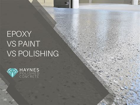 Free Info - Pain vs Epoxy vs Sealing vs Polishing concrete
