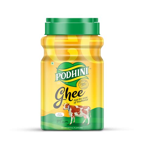 Podhini Ghee Packaging design - 6/4/2020 | Regin.in
