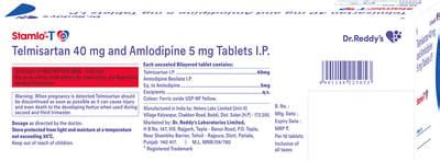 Stamlo T Tablet: Uses, Side Effects, Price, Dosage & More Info - PharmEasy