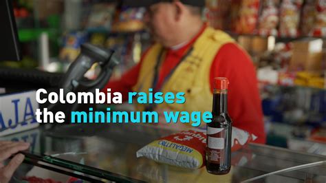 Colombia raises the minimum wage - CGTN