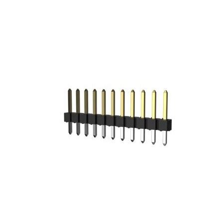 Fci Board Connector, 4 Contact(S), 1 Row(S), Male, Straight, 0.1 Inch ...