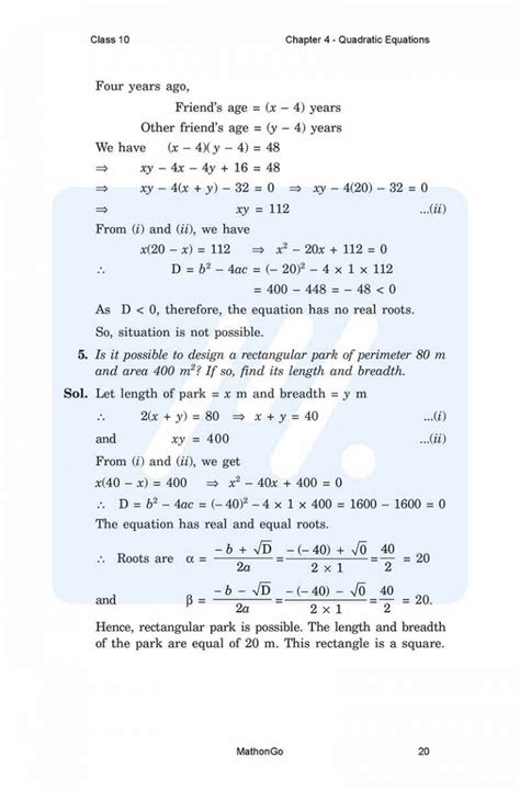 Image result for Pyq Class 10 Maths Chapter 4