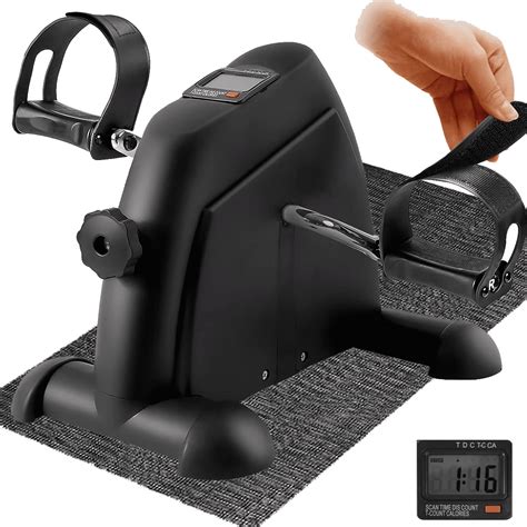 Under Desk Bike Pedal Exerciser Mini Bike for Arm/Leg Fitness ...