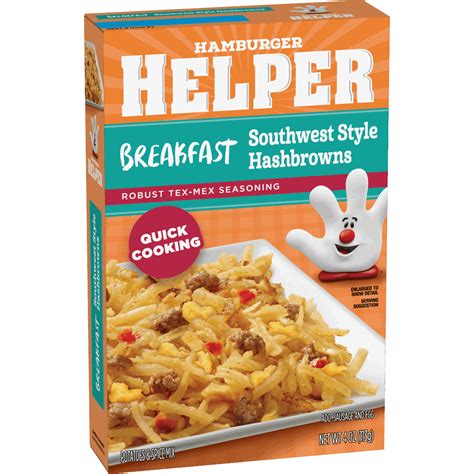 Helper BREAKFAST Southwest Style Hashbrowns, 4 oz