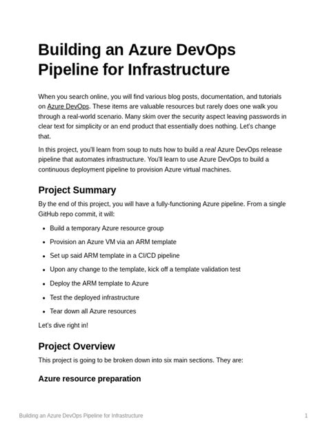 How to Use Azure DevOps for Code Documentation 的图像结果