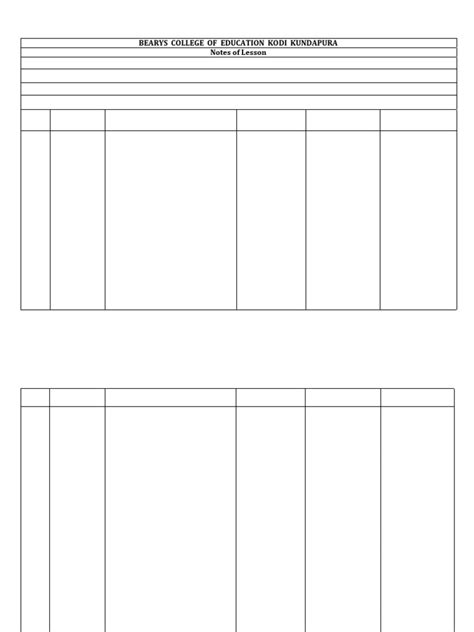 Image result for Lesson Notes