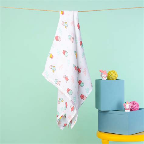 MUSLIN SWADDLE - DESERT DELIGHT – Wrenin