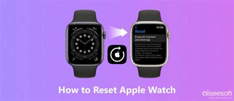 Resetting Apple Watch 的图像结果