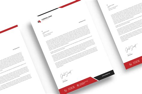 Buy Corporate Letterhead | Letterhead Template | Company Letterhead ...