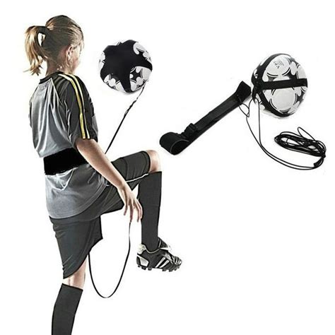 Football Training Juggling Kick Trainer Net, Soccer Training Device ...