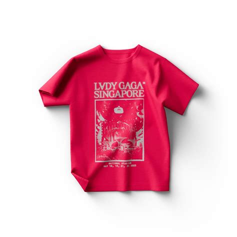 Lady Gaga official Singapore Mayhem merchandise – First look and prices