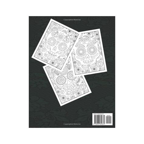 Sugar Skulls Relaxation Coloring Book: Book 2 is | Ubuy India