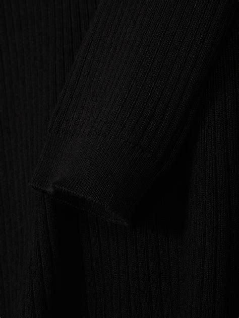 Womens Black Ribbed Turtle Neck Jumper | Primark