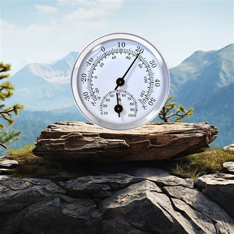 Mini Hygrometer Thermometer Digital LCD Monitor Indoor/Outdoor Humidity ...