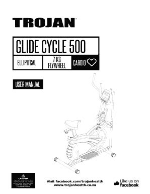 Glide Cycle 500 - Trojan - Fill and Sign Printable Template Online