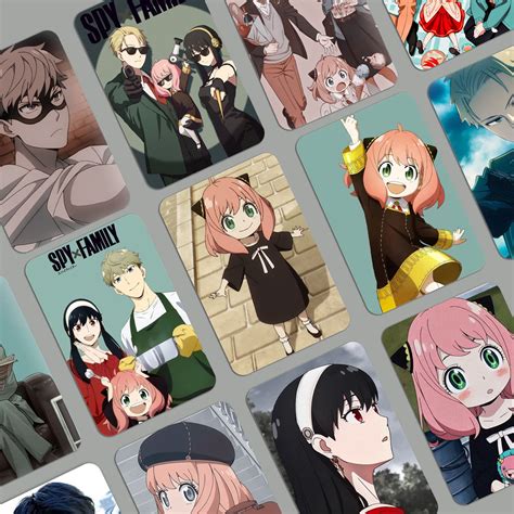 Buy Spy X Family Anime Photocards Pack Set of 12 + 4 Freebies (Loid ...