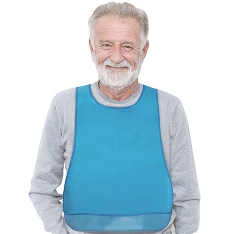 3 Pack Adult Bibs for Eating Senior Citizens Elderly And Disabled Gifts ...