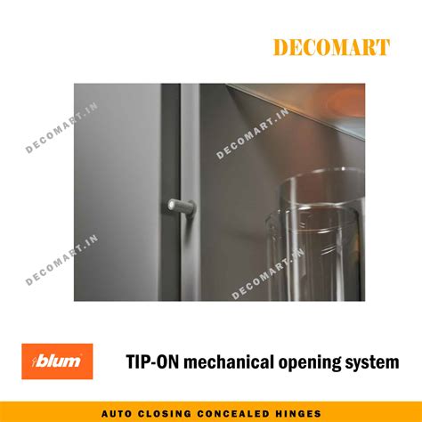 Blum TIP-ON (Push to Open) Mechanism