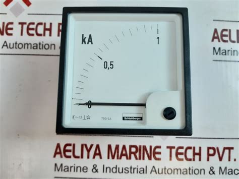 Schlumberger 0 To 1 Ka Panel Meter – Aeliya Marine