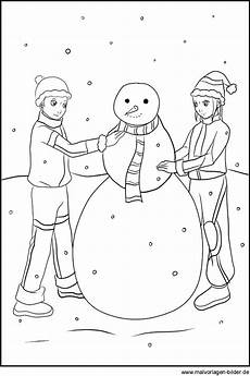 ausmalbild schneemann bauen schneemann bauen winter malvorlagen zum ausmalen ausmalbild schneemann bauen schneemann bauen winter malvorlagen zum ausmalen