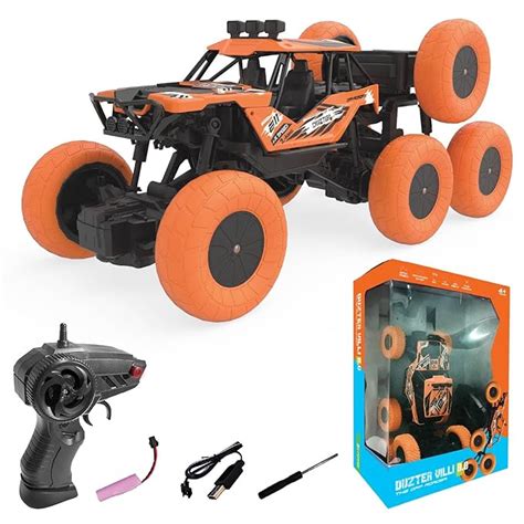 ELECTROBOTIC Remote Control Car - 4WD Stunt RC Drift Car | Monster ...