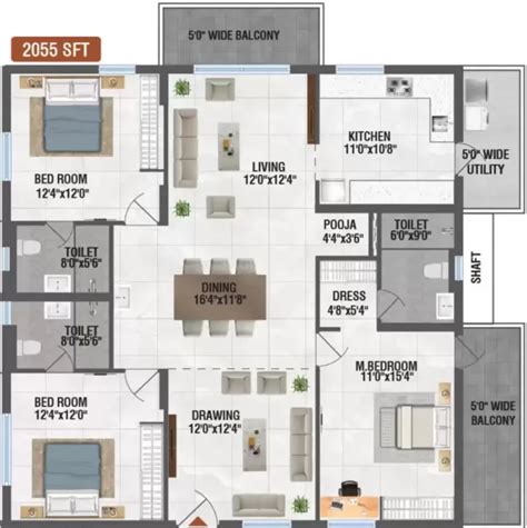 Gothic Pentagon Clouds, Bachupally, Hyderabad - Price, Review & Floor Plan