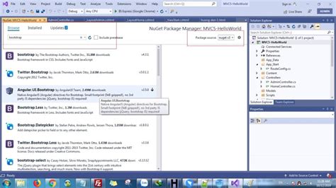 Image result for Bootstrap MVC 5 Tutorial