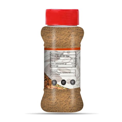 Brew Lab 100% Natural Garam Masala (Five Spices Masala) Blended Spice ...