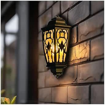 SCORIO Wall Light for Outdoor and Indoor Use | Water Resistant Wall ...